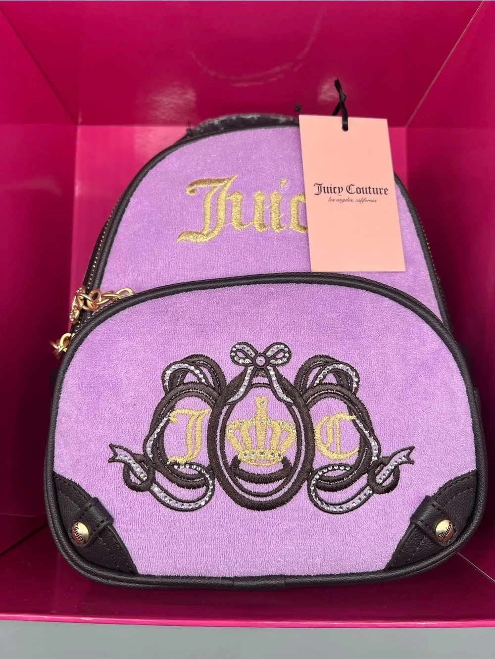 Juicy couture backpack gift set